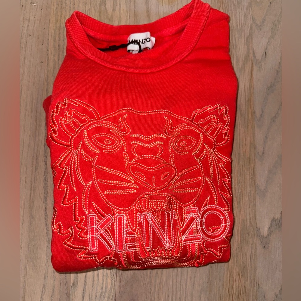 Red Kenzo Crewneck originally $396